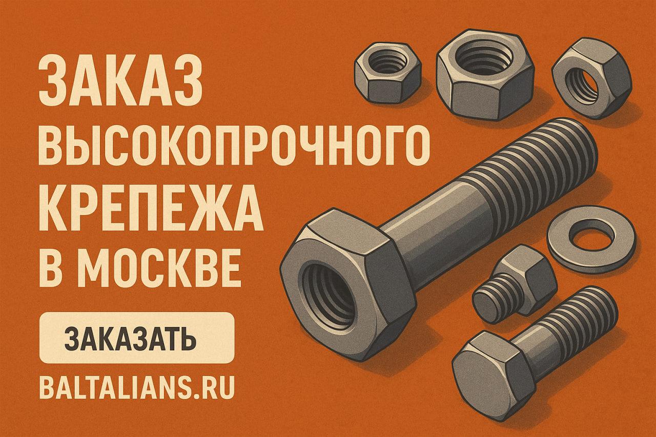 Высокопрочные крепежи