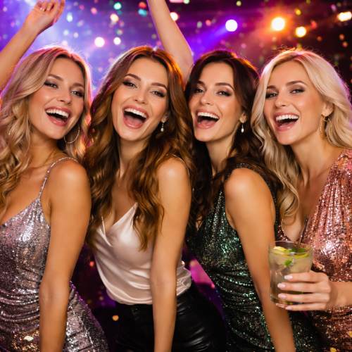 ведущая на девищник