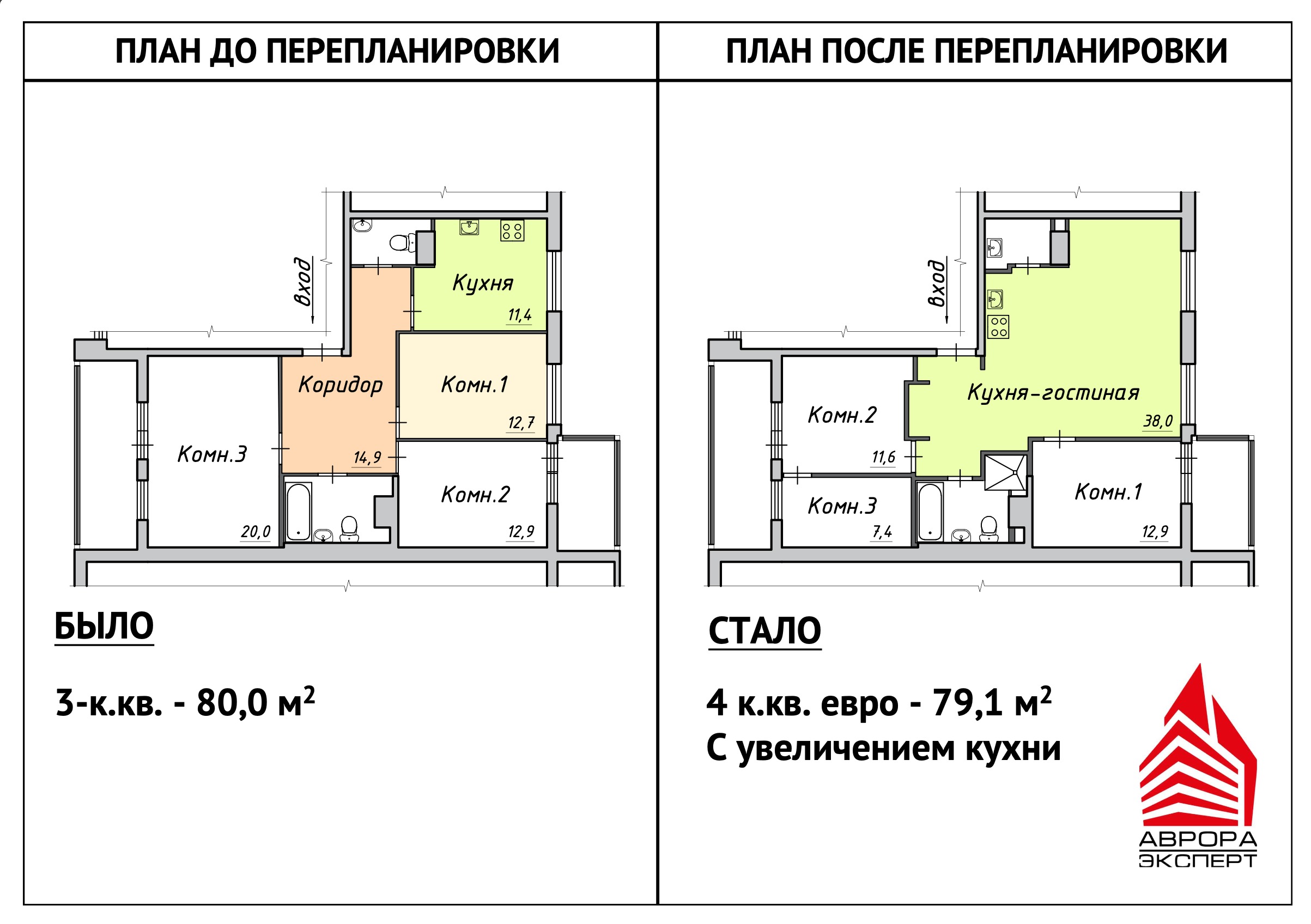 Кухня-гостиная