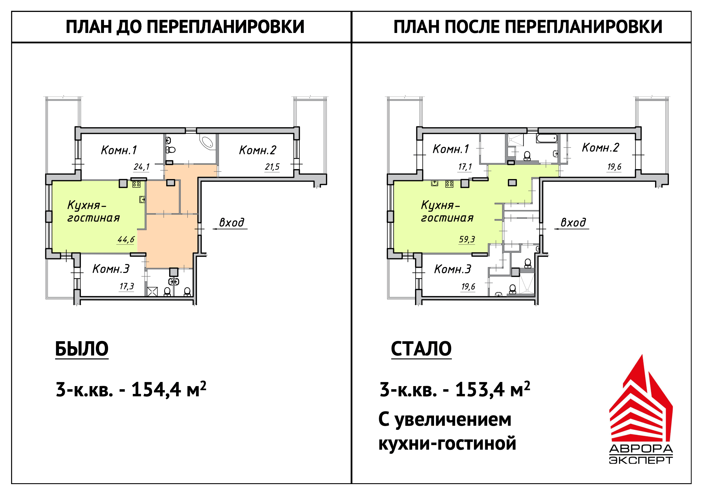 Кухня-гостиная